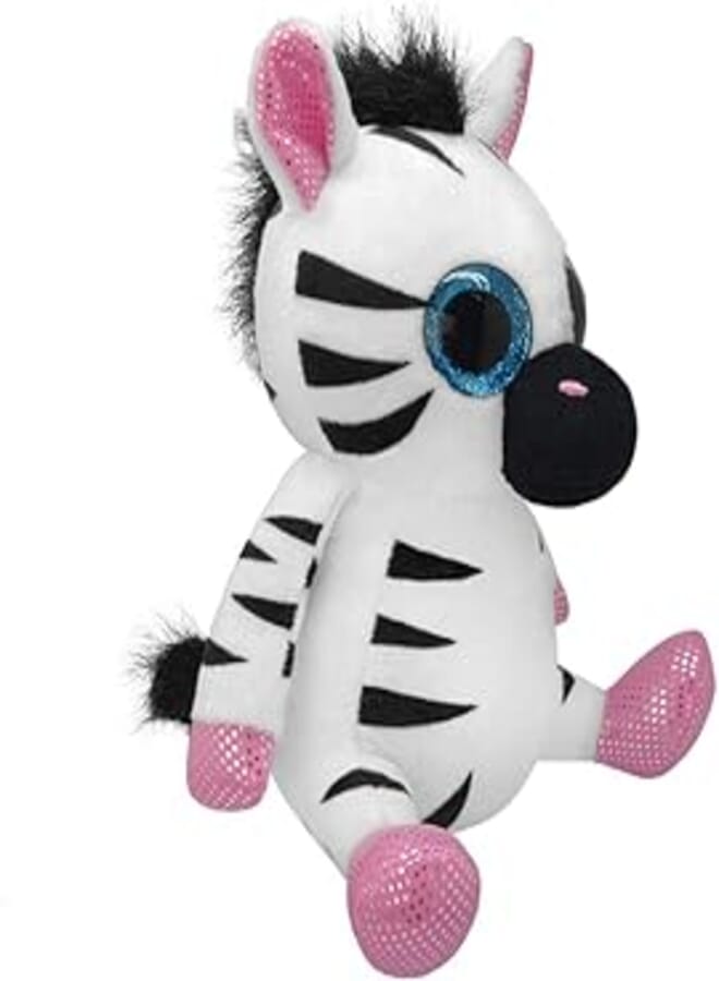 Wild Planet Zebra Soft Plush Toy - 4 Years & Above