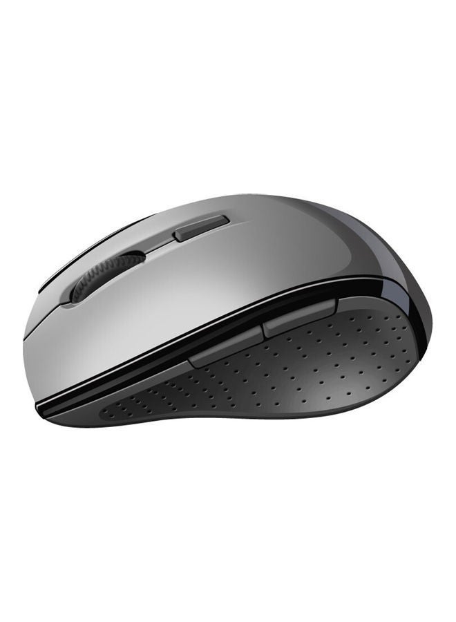 NIBEMINENT X5 Wireless Voice Mouse Black/Grey - Image 3