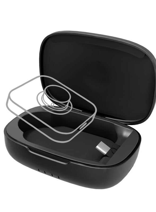 Doohoeek Updated Charging Case for Oura Ring 4 & 3 Charger, Wireless Power Station Fits Official Oura Chargers & Fit All-Sized Rings Gen 4 & 3 1000mAh (Official Charger NOT Included) - Image 1