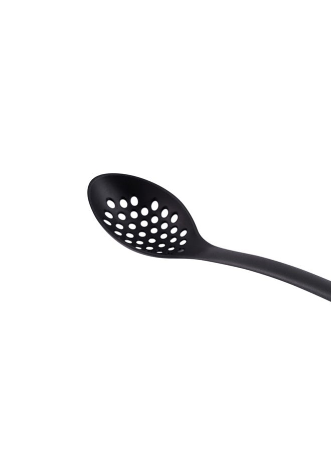 Royalford Slotted Design Spoon Black/Yellow - Image 2