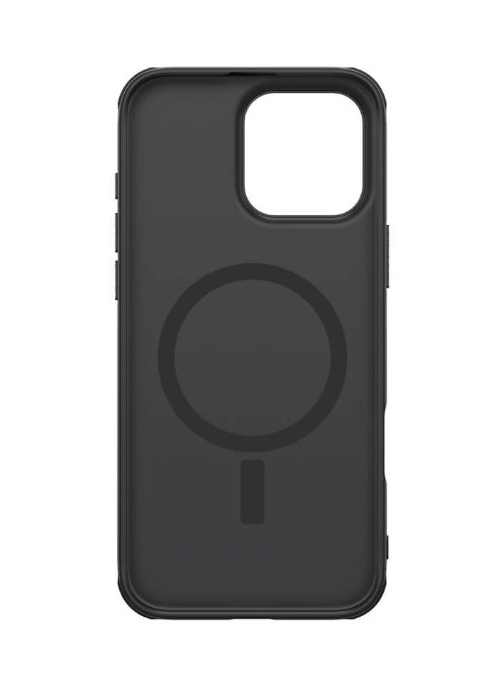 Nillkin Nillkin Super Frosted Shield Pro cover case Compatible with MagSafe for iphone 16 Pro - Black  - Image 4