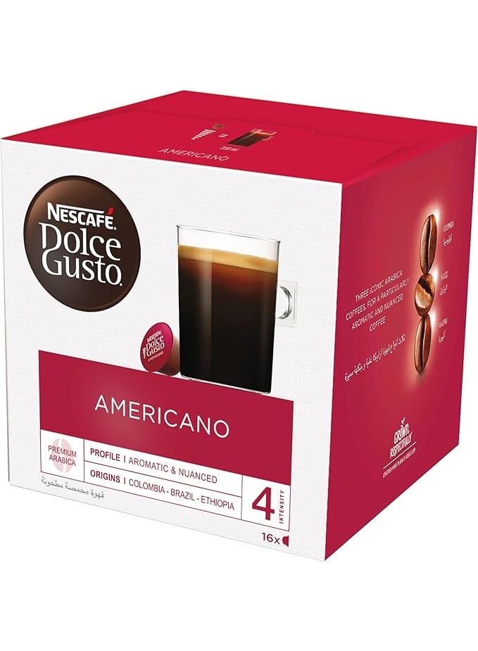 dolce NESCAFÉ DOLCE GUSTO Americano American Coffee Capsules (48 Capsules, 48 Cups) - Image 4