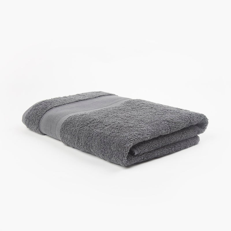 Home Centre Color Refresh Essence Cotton Bath Towel, Grey - 70x140cm - Image 2