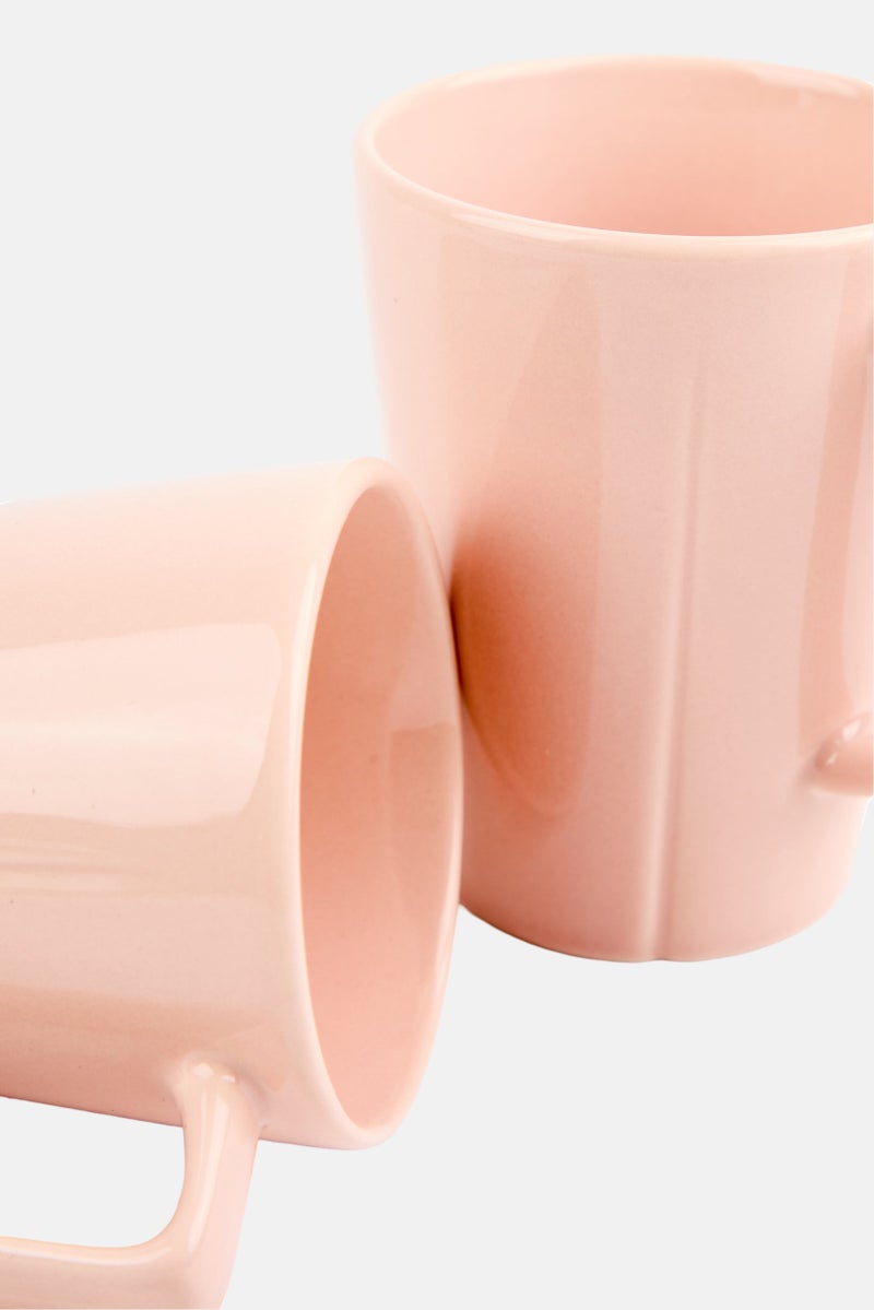 Rosendahl 2 Pieces Grand Cru Coffee Mug 340 ml, Light Old Rose - Image 3