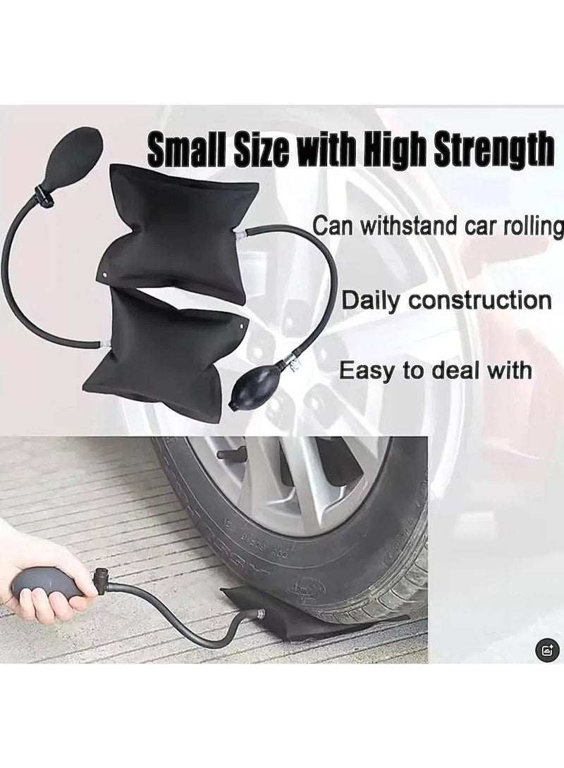 Adjustable air pump, emergency car door opener and closer airbag for door and window stabilization - Image 4