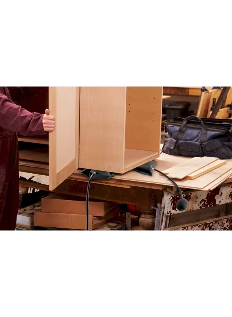 Adjustable air pump, emergency car door opener and closer airbag for door and window stabilization - Image 5