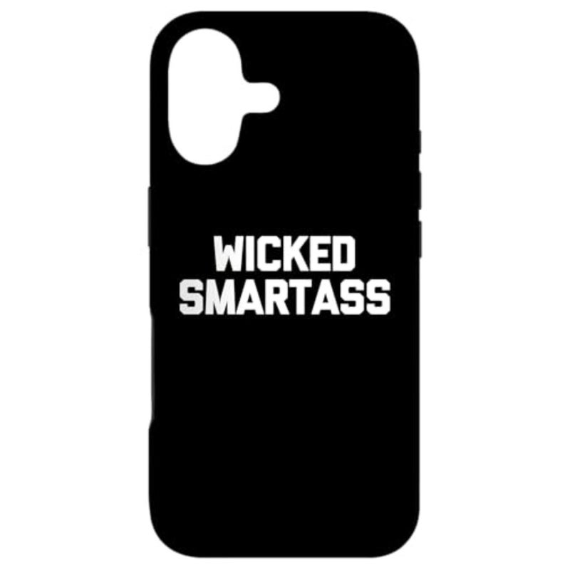 Wicked Smartass - Funny Saying Sarcastic Cute Cool Novelty Case for - Image 1
