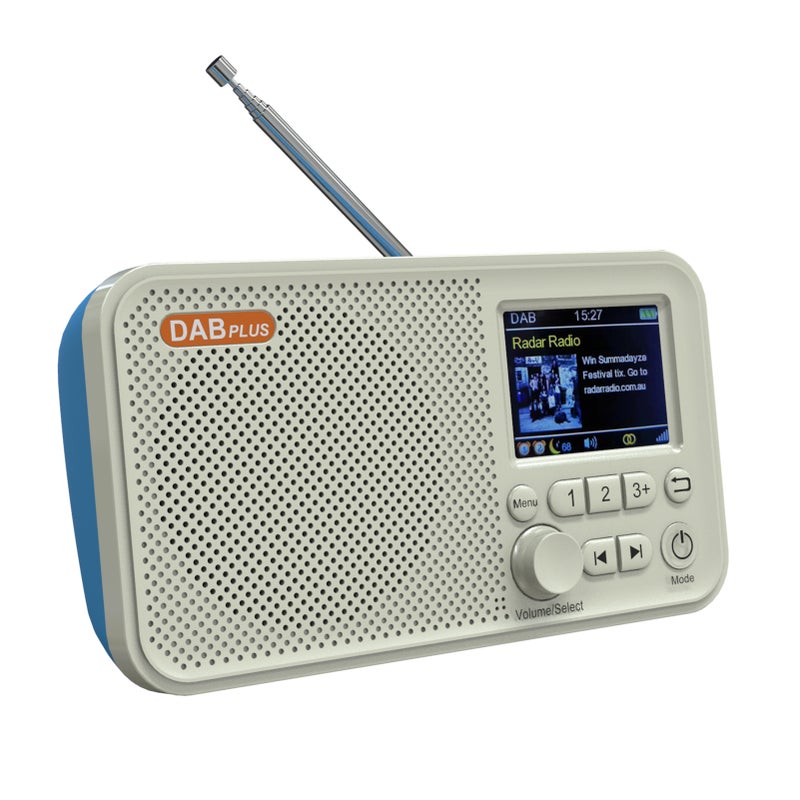 Digital AM FM Radio Portable, Rechargeable Radio Digital Tuner, Supports TF USB Port, Sleep Timer and Hand-Free for Home or Outdoor - Image 1