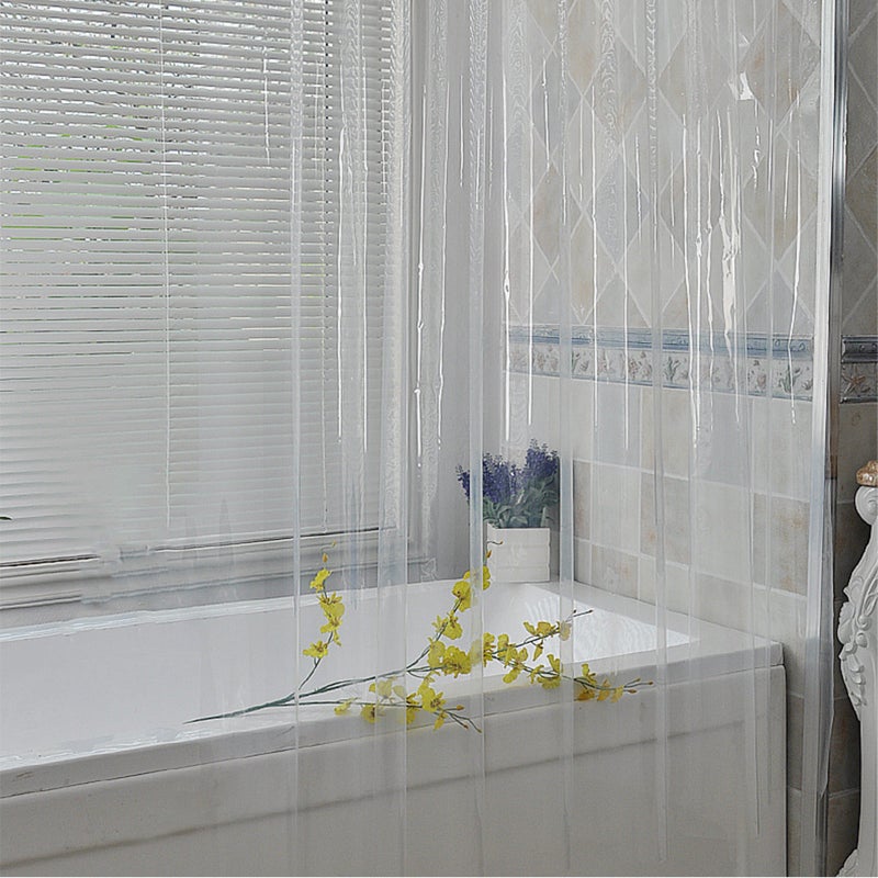 Clear Shower Curtain Liner Curtain Shower Liner Bathroom Supply - Image 3