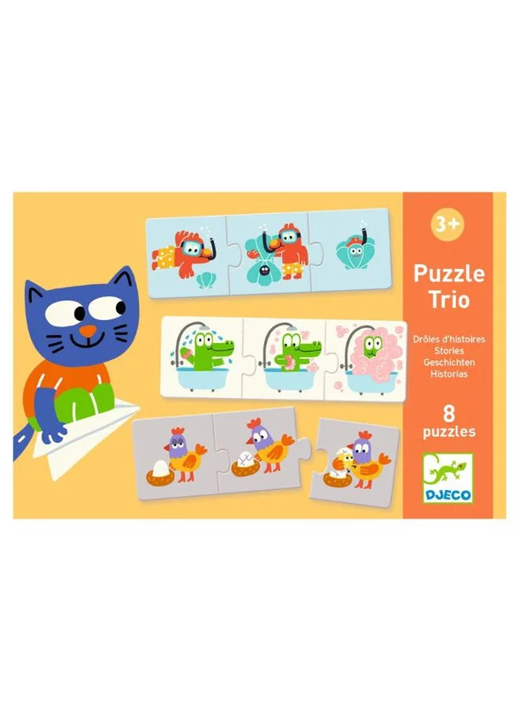 DJECO Stories Puzzle Trio