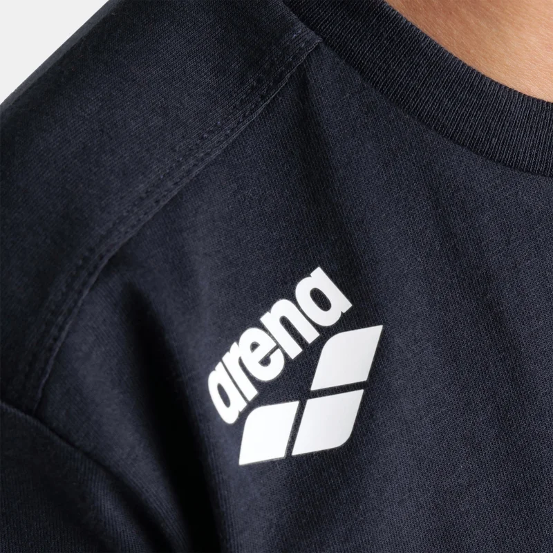 Arena Blue Kids' Team Panel T-Shirt  | Best Price UAE