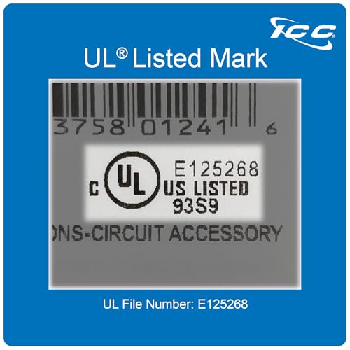 ICC 1Port Keystone Wall Plate 10 Pack UL Listed Stainless Steel with Hanging Standoffs Single Gang Wall Plate for RJ45 RJ11RJ12 6P6C Jack Brushed Finish - Image 3