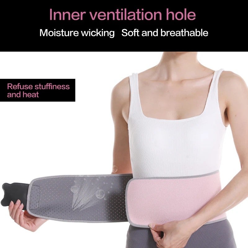 Bluejw High Quality Neoprene Waist Trimmer - Slimming Belt Sweat Band for Dance, Fitness & Beauty - Image 4