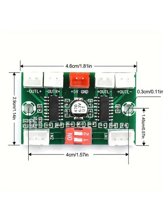 PAM8403 Digital Audio Amplifier 4 Channel 3W X4 DC 5V Mini Power Amplifier - Image 3