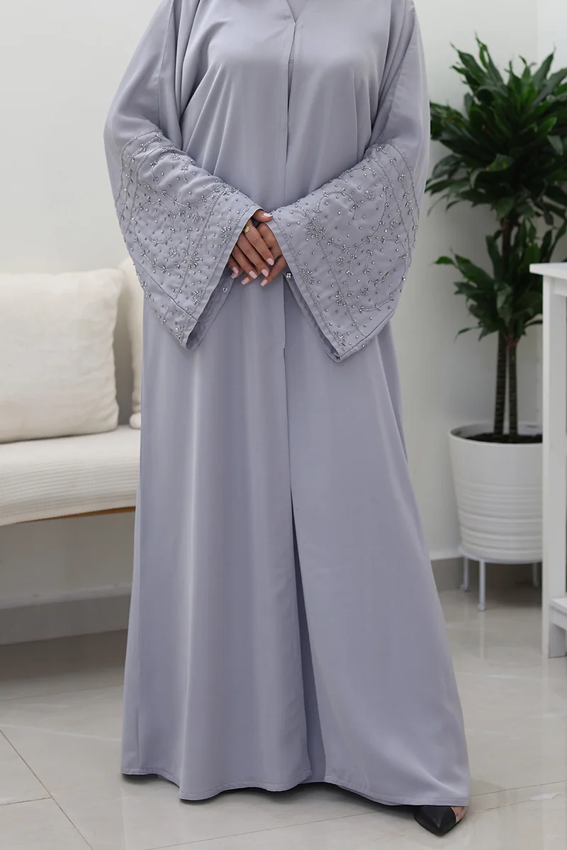 NUKHBAA Ethereal Grace Abaya-762