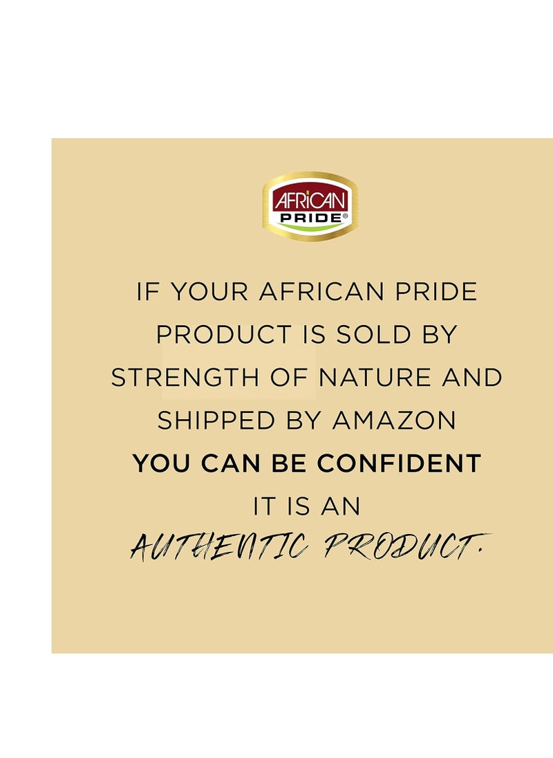 African Pride - African Pride Black Castor Miracle Braid & Scalp Cleansing Rinse - Removes Hair Build Up & Soothes Scalp, No Frizz, Contains Black Castor Oil, Micellar Water, Coconut Oil, Peppermint Oil, 12 oz - Image 1