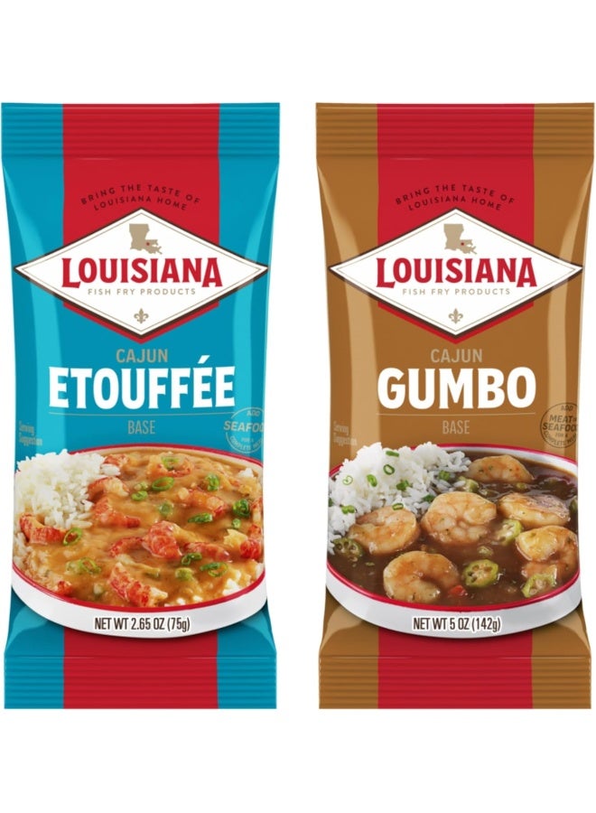 Louisiana Cajun Variety Bundle - Gumbo & Etouffee Bases - Image 1