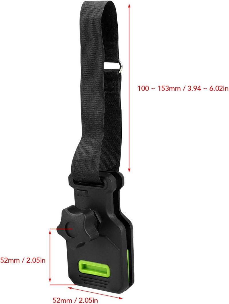 مشابك سقف الريفرانت (RV Awning Clamps) من Fabater، عبوة تحتوي على قطعتين من مشابك النايلون المقاومة للرياح مزودة بوسائد غير زلقة كإكسسوارات استبدالية، تحمي سقف الريفرانت من الأضرار الناجمة عن الرياح وضوضاء الهبوب. - Image 4