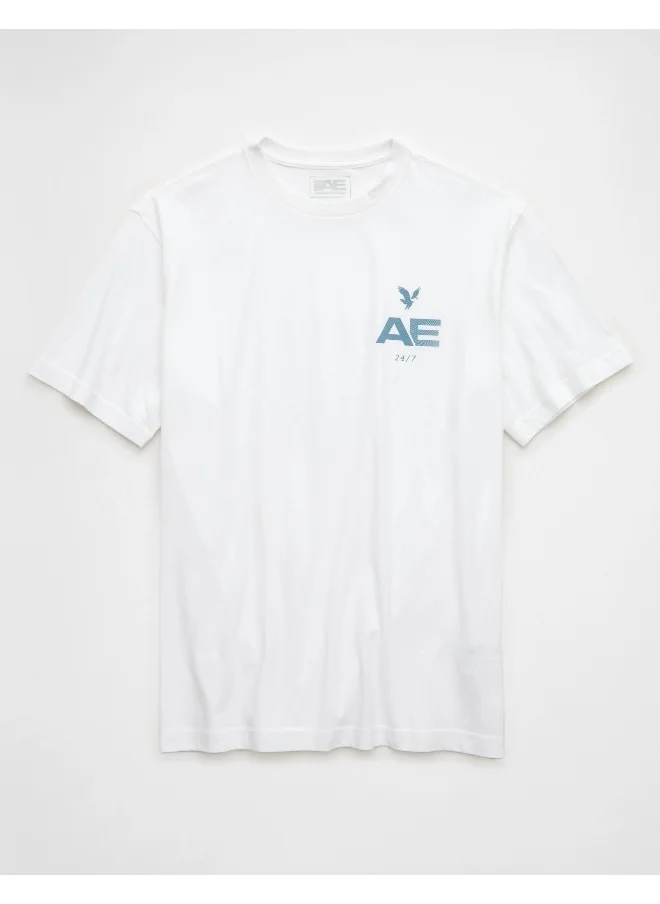 امريكان ايجل AE 24/7 Graphic T-Shirt