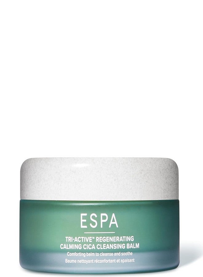 ESPA | Tri-Active Regenerating Calming CICA Cleansing Balm | 100g | Cleanse & Soothe | Menopause-Friendly - Image 1