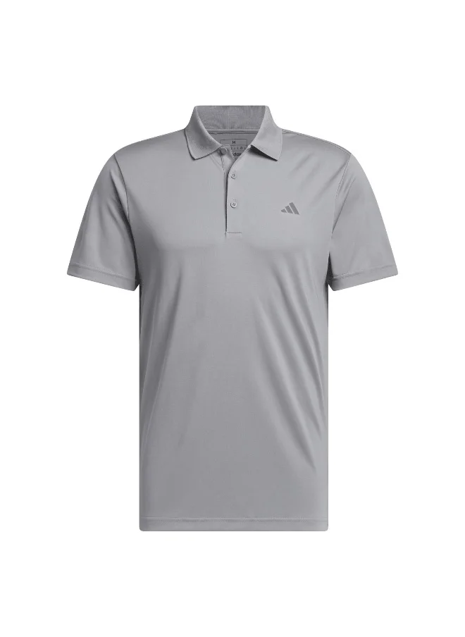 Adidas Adidas Adi Prf Lc Polo Grey Golf Polo Shirts For Men S