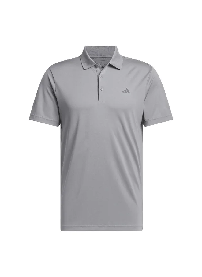 Adidas Adidas Adi Prf Lc Polo Grey Golf Polo Shirts For Men S