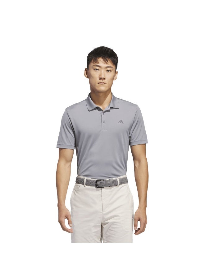Adidas Adidas Adi Prf Lc Polo Grey Golf Polo Shirts For Men S  - Image 3