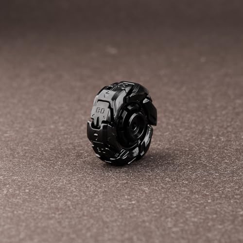 HammerSmith Metal Fidget Spinner for Adults SpinActivated Transformation Open Armor Spinner Cool Fidget Toy for Stress Relief Viral on TikTok YouTube Black Knight - Image 5