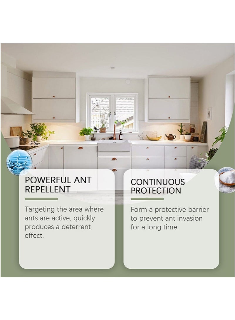هوزونكس بخاخ طارد للنمل، بخاخ Ameisen Stop Abwehrspray، طارد طويل الأمد، مكونات خفيفة، مناسب للمنزل والمطبخ الخارجي وعتبة النافذة وزواياها، عامل حماية عالمي (60 مل) - Image 3