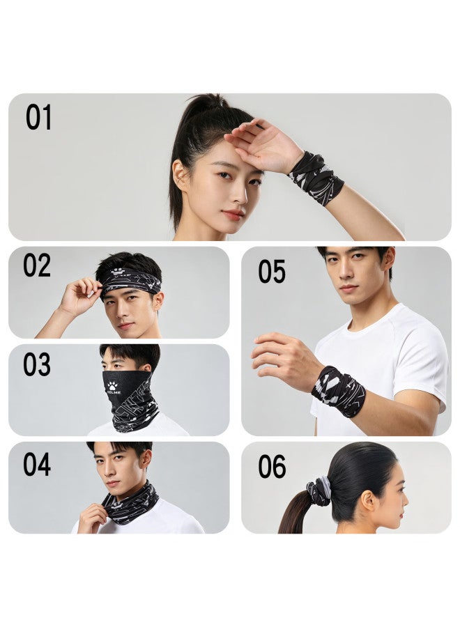 Kelme Cooling Sweat Wipe Sports Wristband Uni Sweat-absorbing Quick-dry Running Wrist Towel Fitness Wristband - Image 3