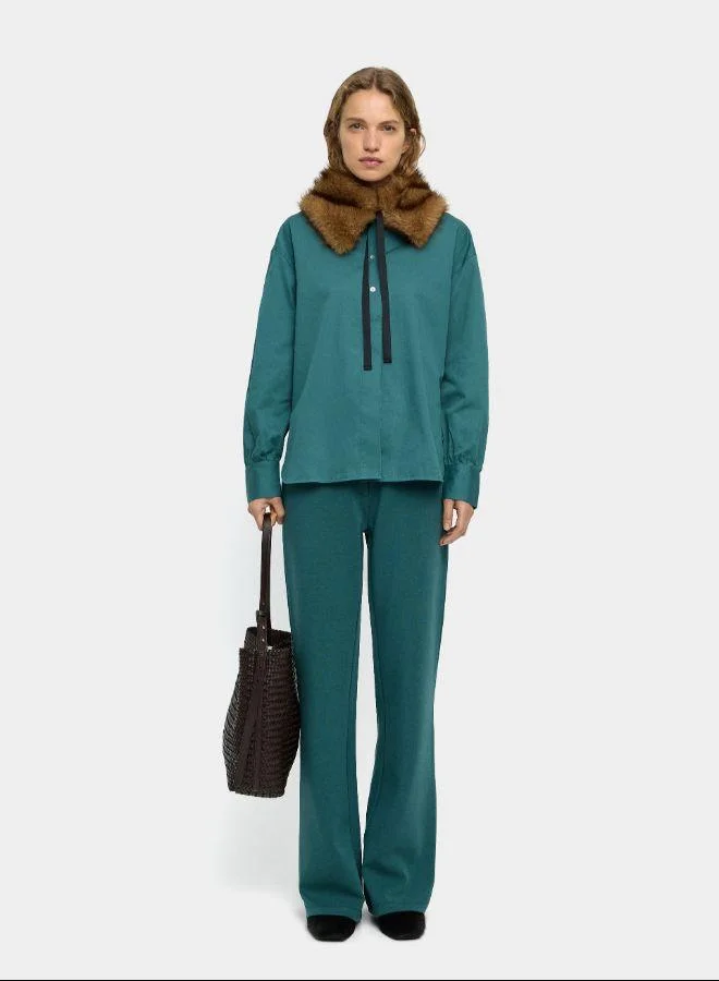 بارفوا بنطلون من مزيج القطن