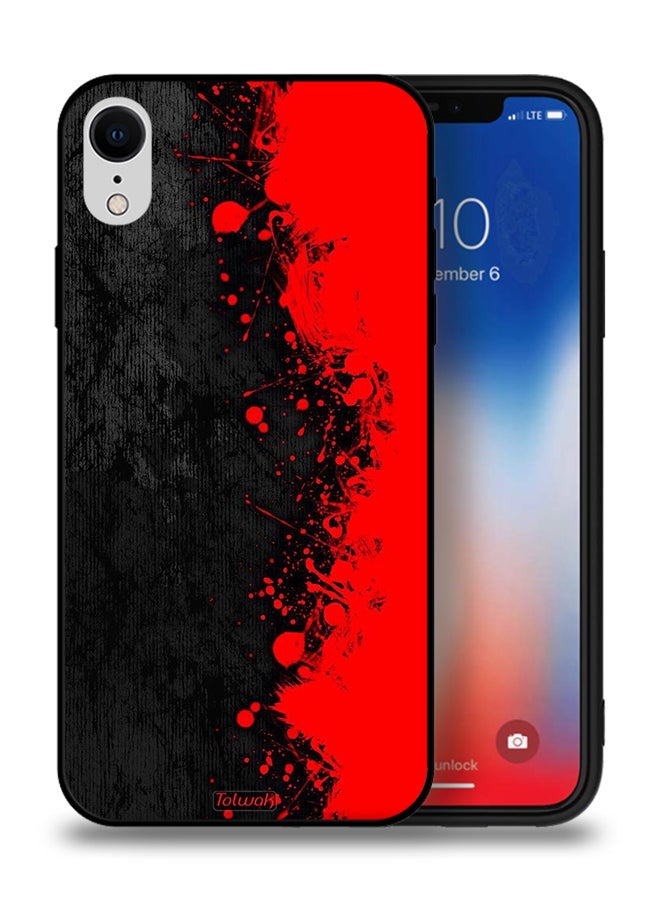 Tolwak Apple iPhone XR Protective Case Paint Abstract Pattern - Image 1