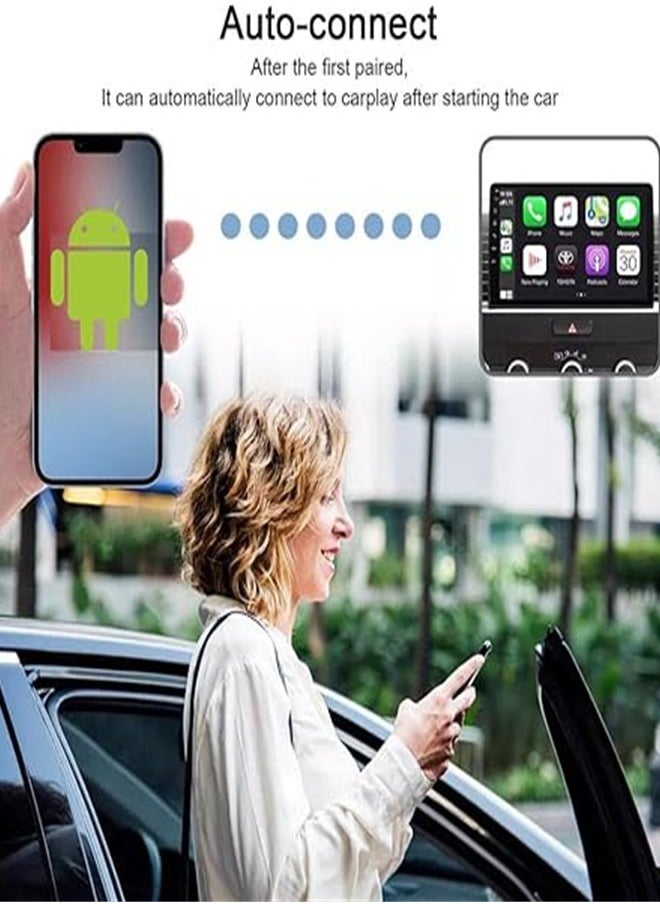 Generic Wireless receiver for Android Auto, adapter turns the original wired car into a wireless car wifi navigation car box (black)  - Image 2