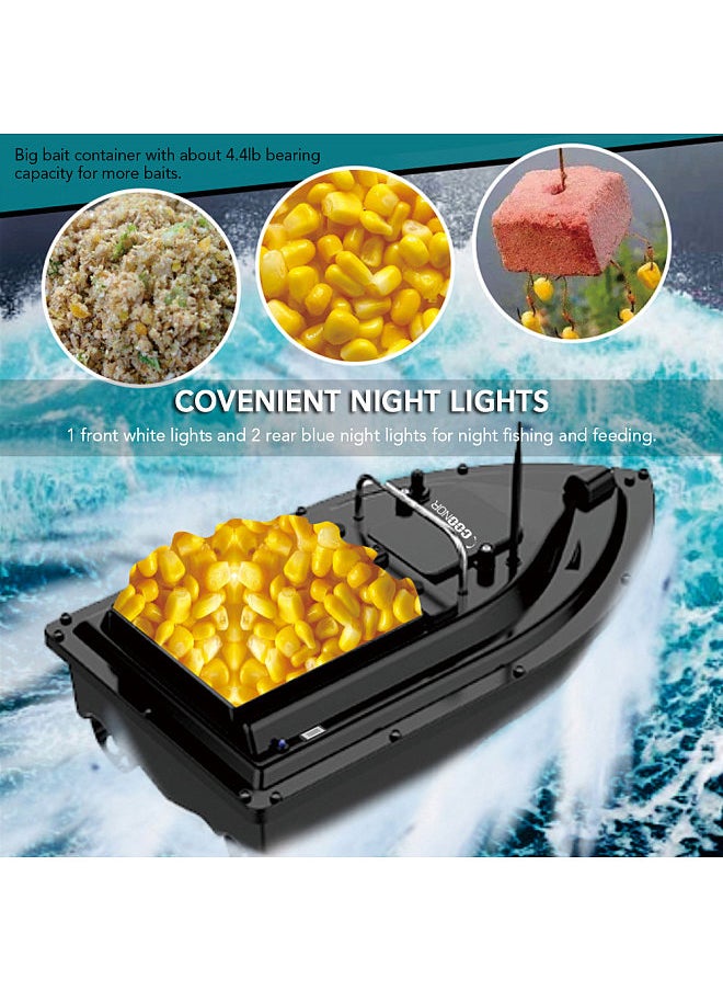 Generic - Wireless Remote Control Fishing Bait Boat 430-540 yards Remote Range Fish Finder Device - Image 1