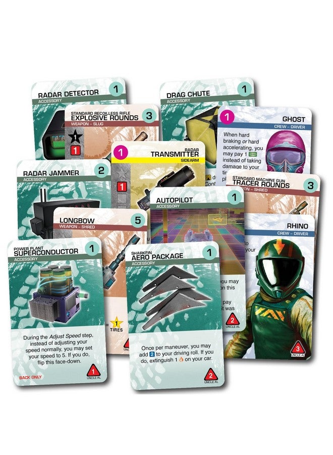 STEVE JACKSON GAMES Car Wars Alberts Advances - Steve Jackson Games Expansion - Tactical Add-On for Car Wars - New Gear and Weapons to Customize Your Combat Vehicles - Designed for Fans of Strategic Vehicular Combat - Image 2