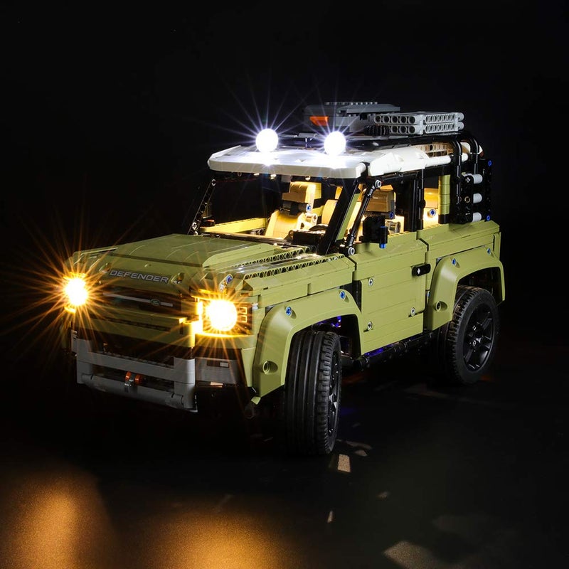 BRIKSMAX Led Lighting Kit for Land Rover Defender - Compatible with Lego 42110 Building Blocks Model- Not Include The Lego Set - Image 2