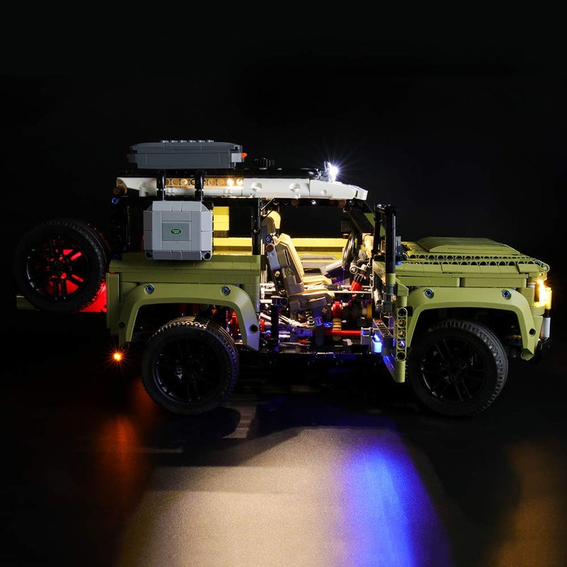 BRIKSMAX Led Lighting Kit for Land Rover Defender - Compatible with Lego 42110 Building Blocks Model- Not Include The Lego Set - Image 4