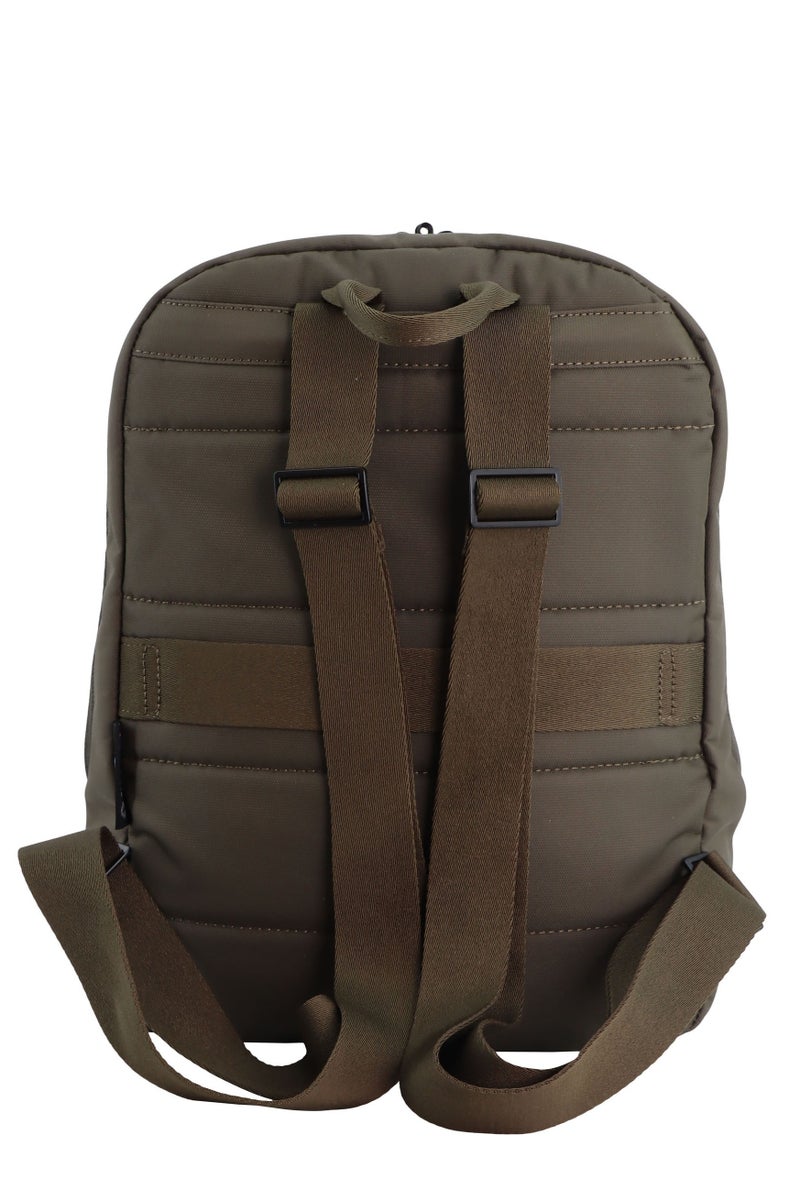 Discovery Discovery Downtown Backpack 11L – Khaki |Compact RPET Backpack with RFID Protection & Luggage Strap - Image 4