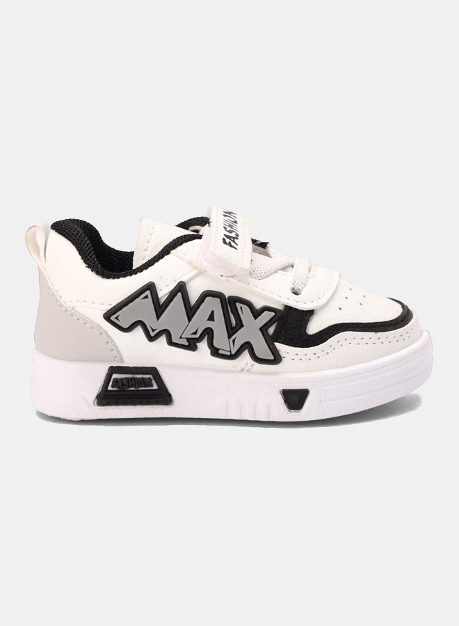 Grinta Kids Shoes - White&Black - Image 2