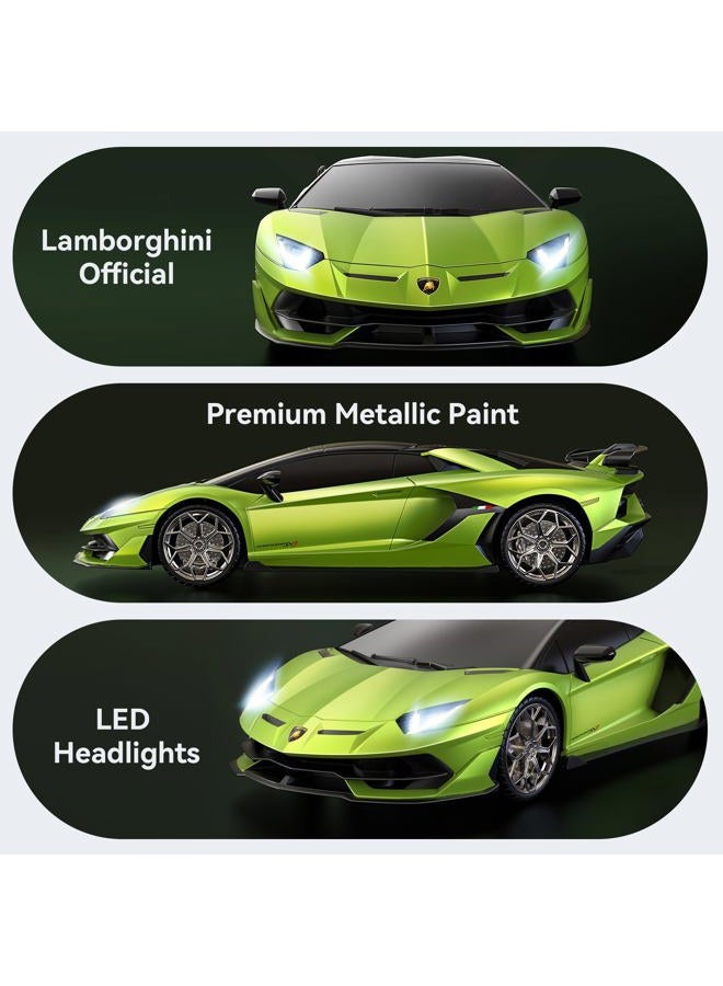 AEROQUEST Lamborghini Remote Control Car，Officially Licensed Lambo Aventador SVJ Model，1:16 Scale Toy Car for Kids，Electric Sport Racing Hobby RC Cars，Birthday Gift for Boys and Girls - Image 4