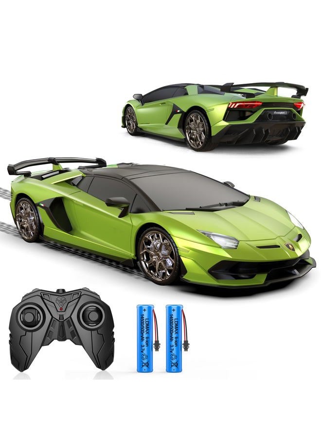 AEROQUEST Lamborghini Remote Control Car，Officially Licensed Lambo Aventador SVJ Model，1:16 Scale Toy Car for Kids，Electric Sport Racing Hobby RC Cars，Birthday Gift for Boys and Girls - Image 1