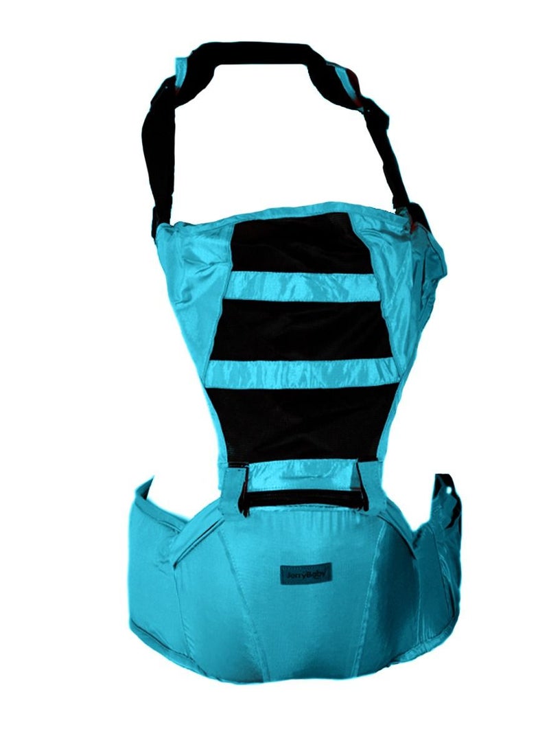 AGD Outstanding Kids Carry Backpack Safety Kangaroo Baby Comfortable Carrier - Blue - Image 2