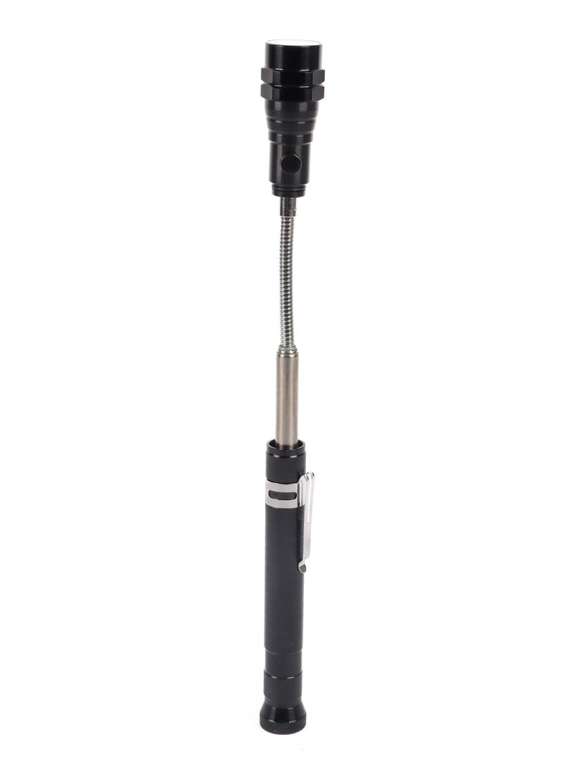 LUSTER - Extendable led flashlight with hanging clip and strong magnetic base - Image 1