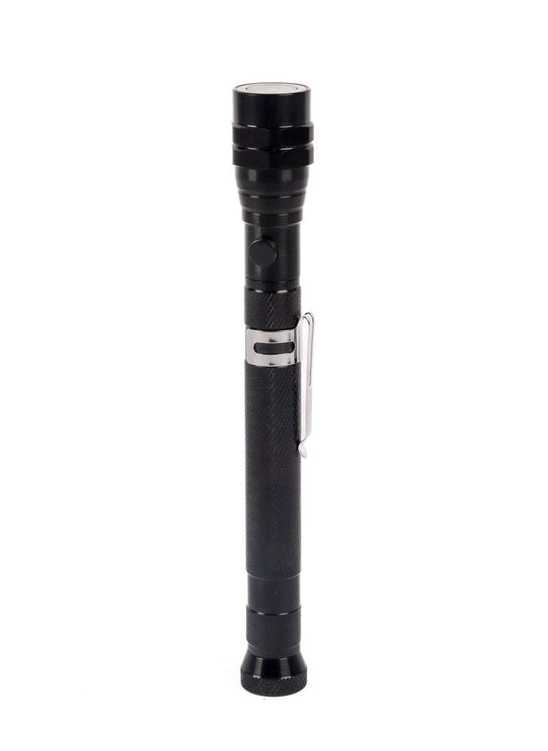 LUSTER - Extendable led flashlight with hanging clip and strong magnetic base - Image 1