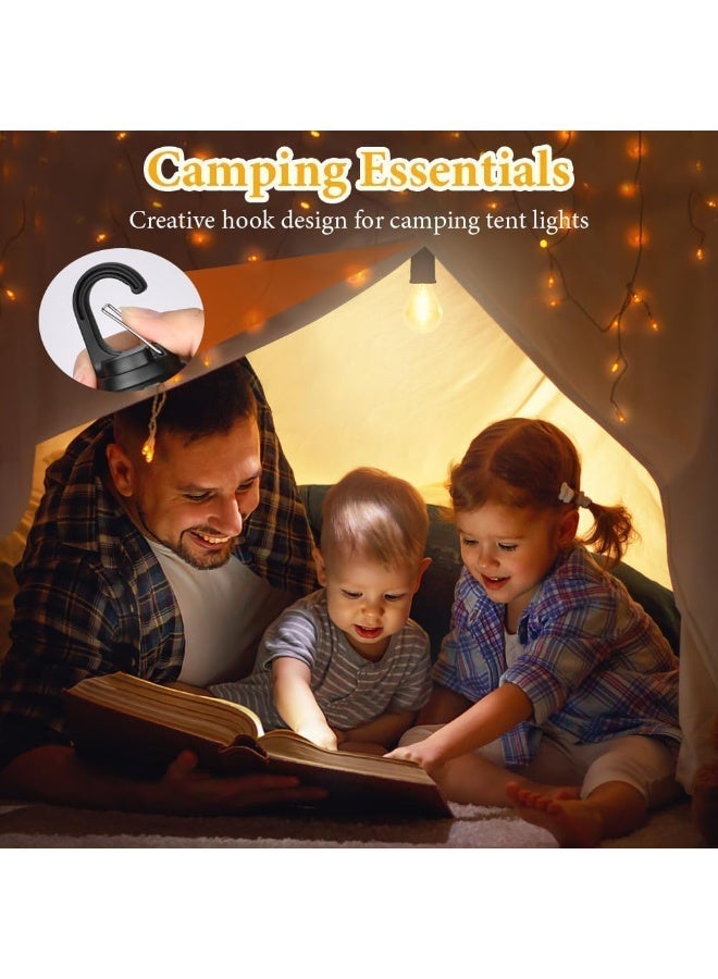 Rechargeable LED Camping Lamp - Portable Tent Light with Hook | Dimmable, 3 Modes, Type-C Charging & IPX8 Waterproof Emergency Light - Image 5