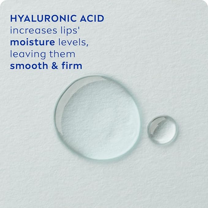 Nivea بلسم الشفاه نيفيا هايلورون موستشر بلس 52 جرام بلسم شفاه خفيف للغاية مع حمض الهيالورونيك يوفر ترطيبًا لمدة 24 ساعة وشفاه أكثر نعومة بشكل ملحوظ - Image 4