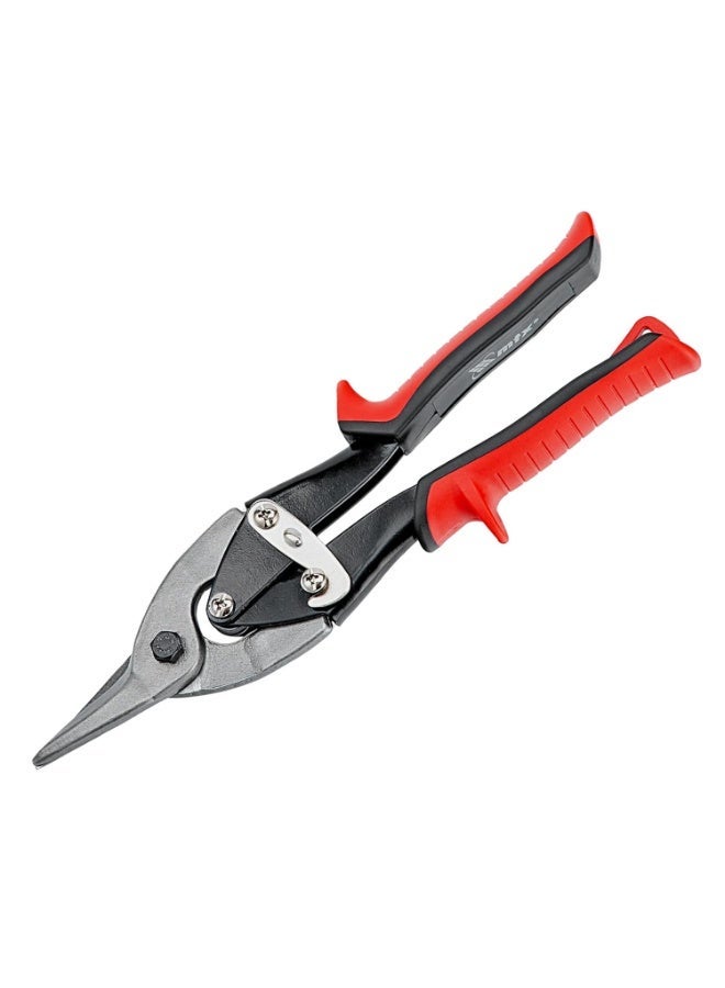 MTX Straight-Cut Tin Snips For Thin Metal with Rubber-Coated Handles 250 mm (783309) - Image 1
