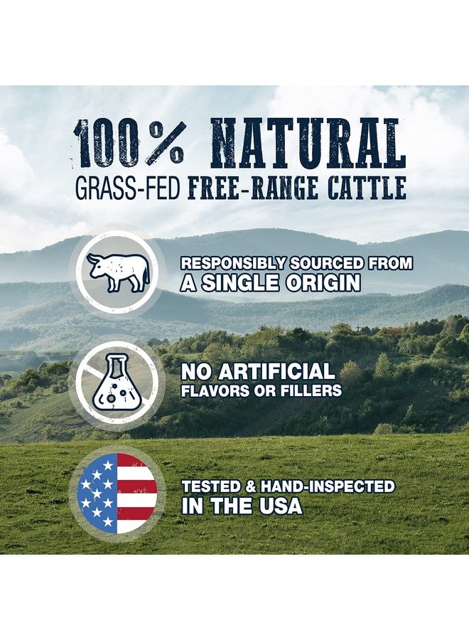 كاديت أعواد جلد البقر للكلاب الصغيرة - فطيرة لحم بقري طبيعية بالكامل، عالية البروتين، قليلة الدهون، طويلة الأمد، خالية من الحبوب والجلد الخام للكلاب التي تمضغ بقوة، صغيرة (9 قطع) - Image 2