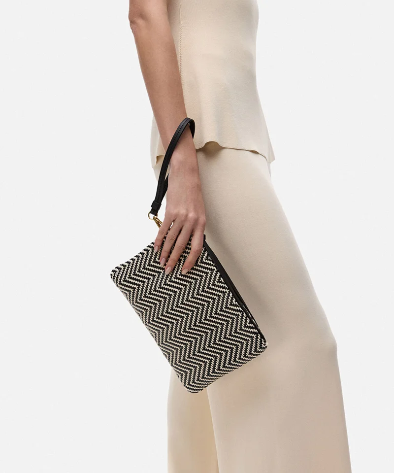 Ipekyol Woven Clutch