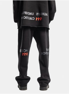 BLACK EDITION UNISEX UNDEFINED SWEATPANTS  - Image 4